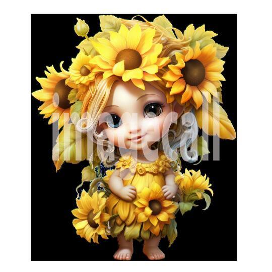 Clipart Sunflower Pixies (7)
