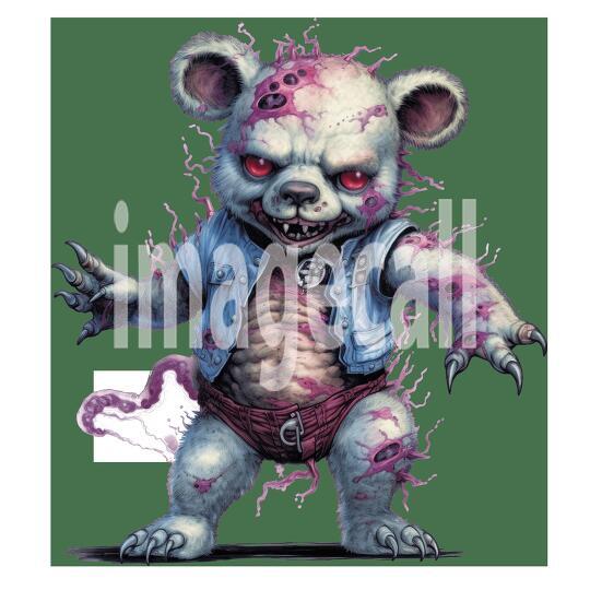 Clipart Teddy Zombie (1)