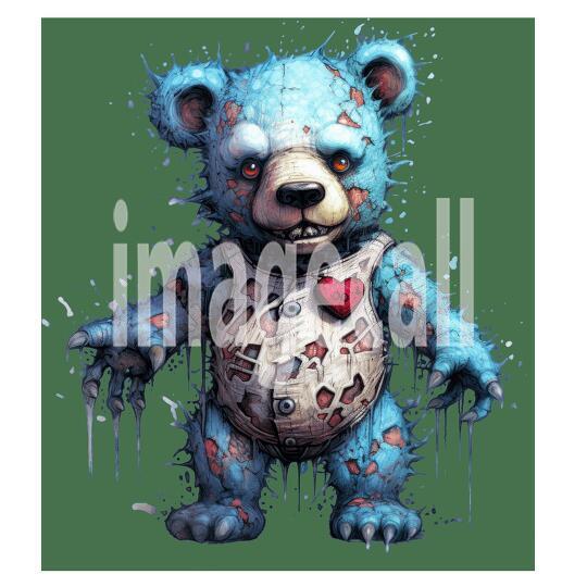 Clipart Teddy Zombie (10)