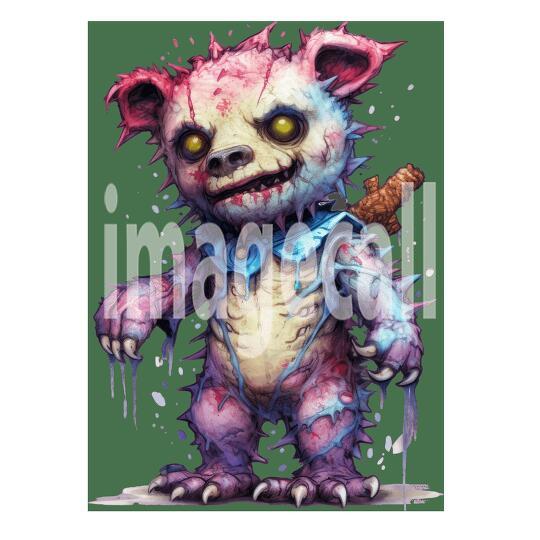 Clipart Teddy Zombie (14)