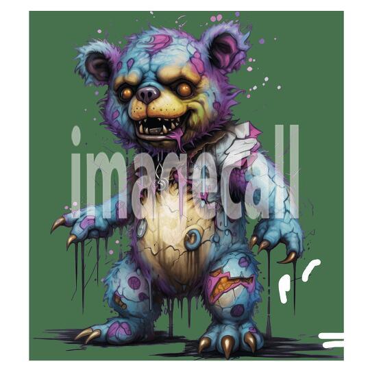 Clipart Teddy Zombie (20)
