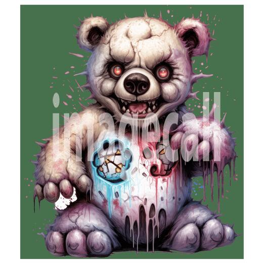 Clipart Teddy Zombie (5)