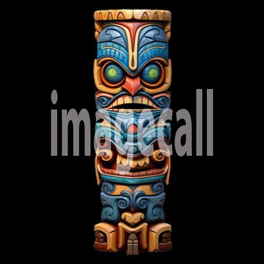 Clipart Totem Pole 15300dpi