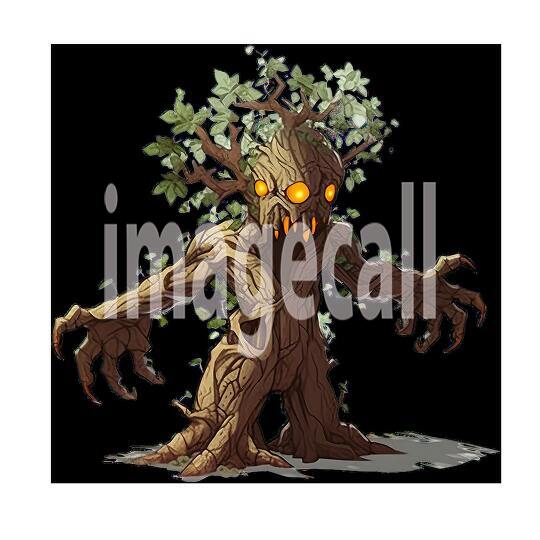 Clipart Tree Golem 10300dpi