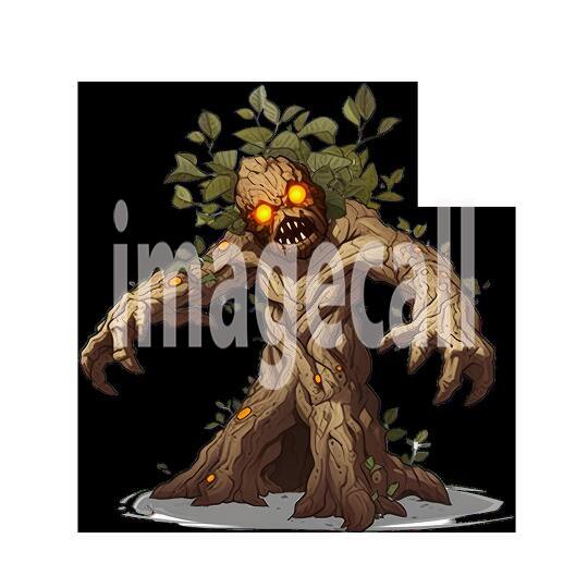 Clipart Tree Golem 1300dpi