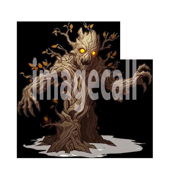 Clipart Tree Golem 20300dpi