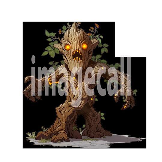 Clipart Tree Golem 4300dpi