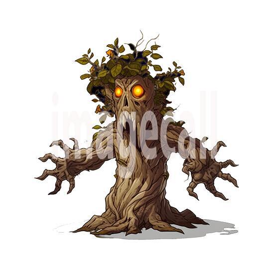 Clipart Tree Golem 6300dpi