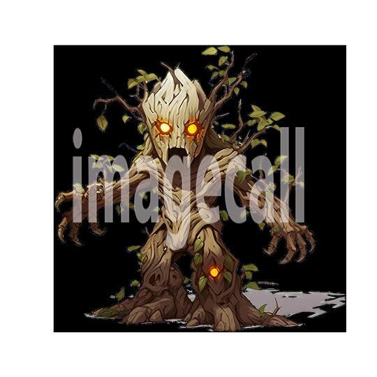 Clipart Tree Golem 7300dpi