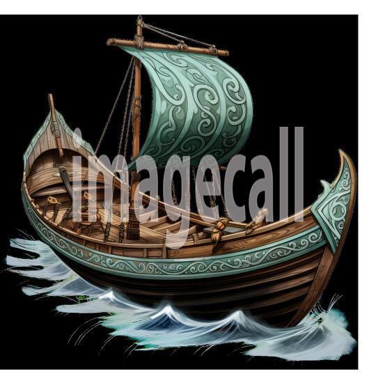 Clipart Viking Longboat (1)