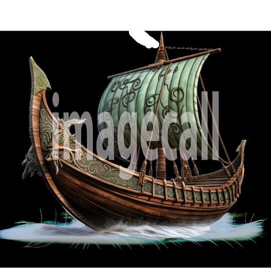 Clipart Viking Longboat (5)