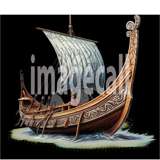 Clipart Viking Longboat (7)