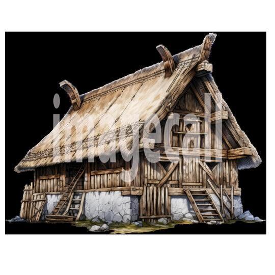 Clipart Viking Longhouse (10)
