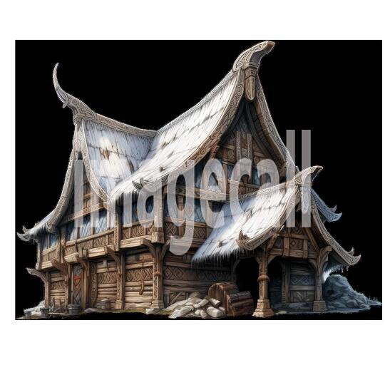 Clipart Viking Longhouse (15)