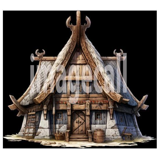 Clipart Viking Longhouse (17)