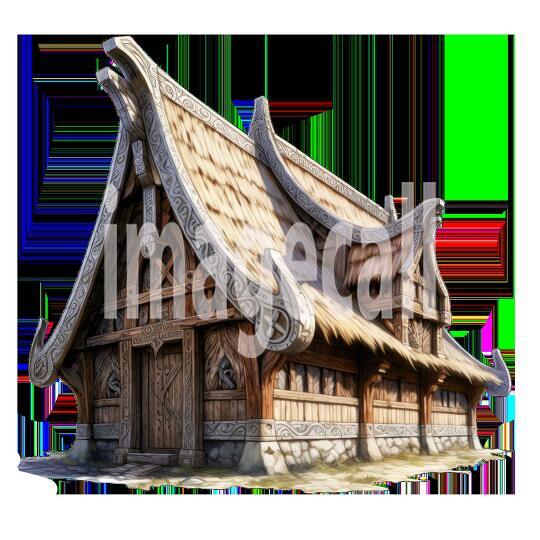Clipart Viking Longhouse (18)