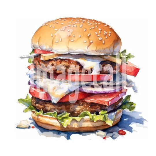 clipart watercolor 4th july (12)300dpi