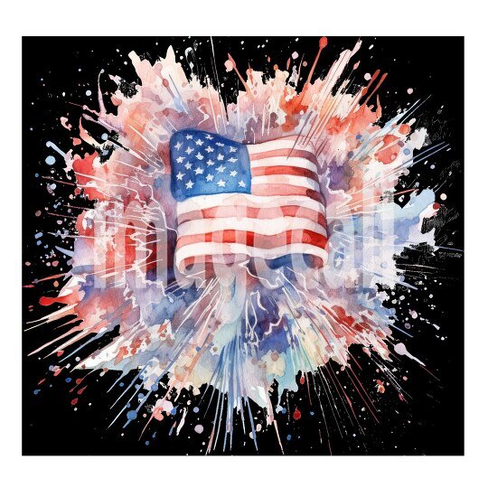 clipart watercolor 4th july (20)300dpi