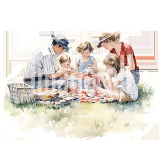 clipart watercolor 4th july (7)300dpi