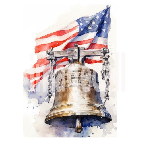 clipart watercolor 4th july (8)300dpi