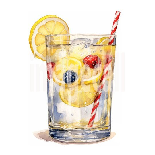 clipart watercolor 4th july (9)300dpi