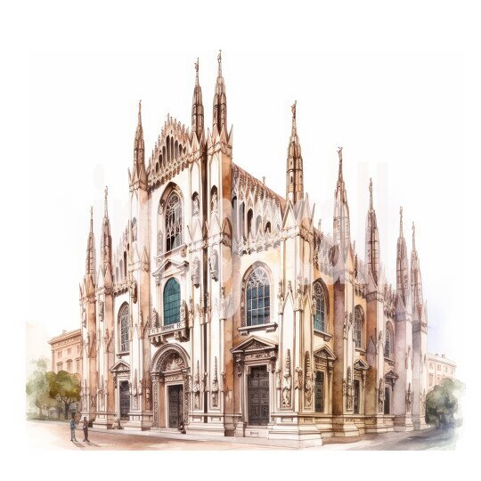 Clipart Watercolor Italy (16)300dpi