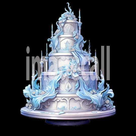 Clipart Wedding Cakes 15300dpi