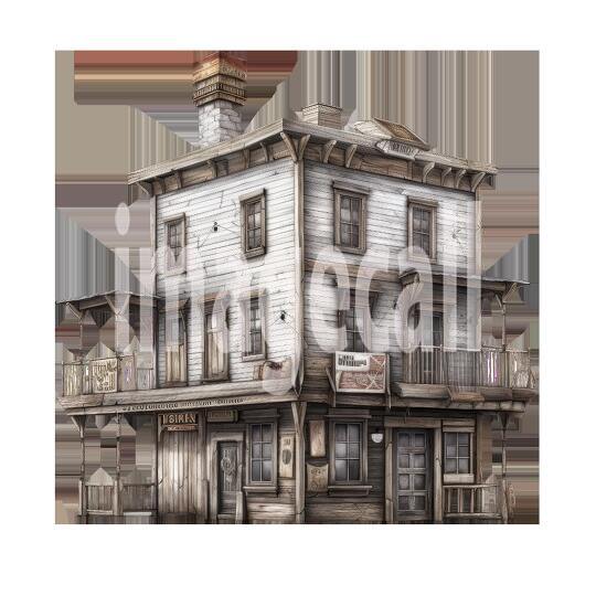 Clipart Wild West Bar (10)300dpi