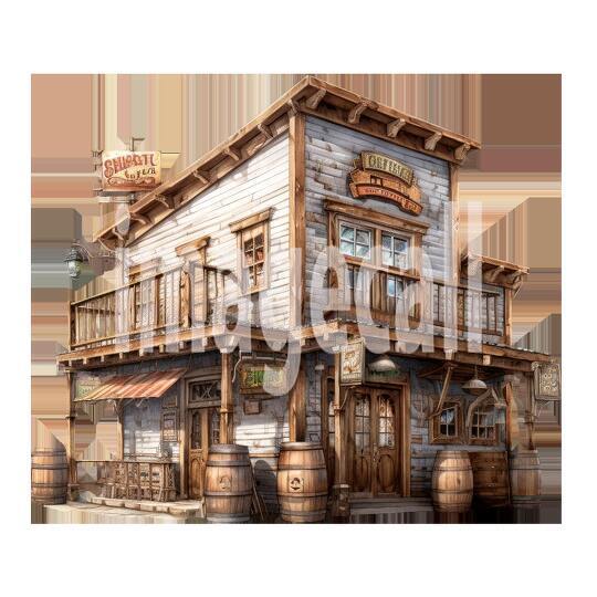 Clipart Wild West Bar (11)300dpi