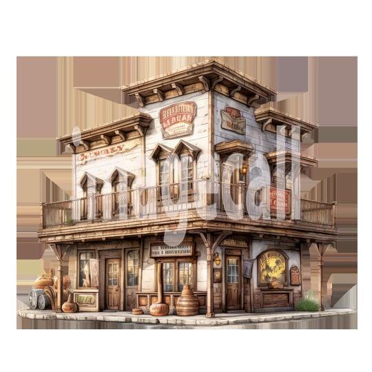 Clipart Wild West Bar (13)300dpi