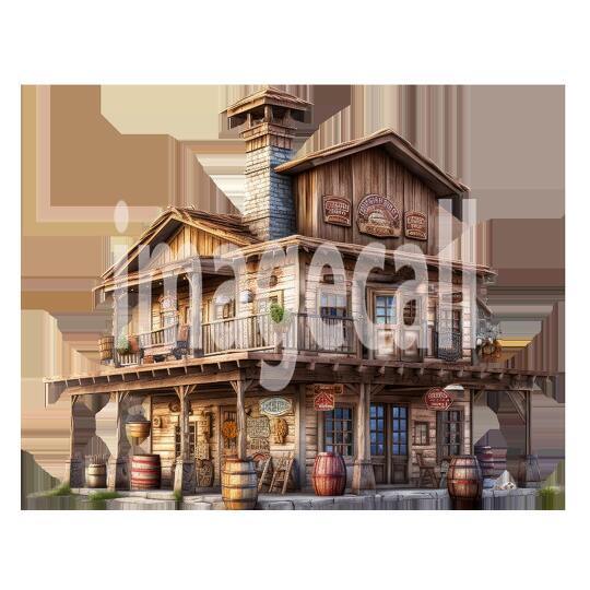 Clipart Wild West Bar (18)300dpi