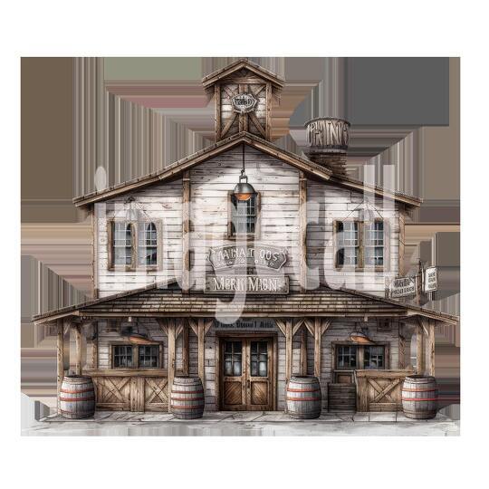 Clipart Wild West Bar (20)300dpi