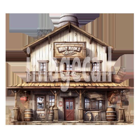 Clipart Wild West Bar (5)300dpi