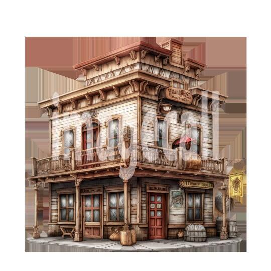 Clipart Wild West Bar (9)300dpi