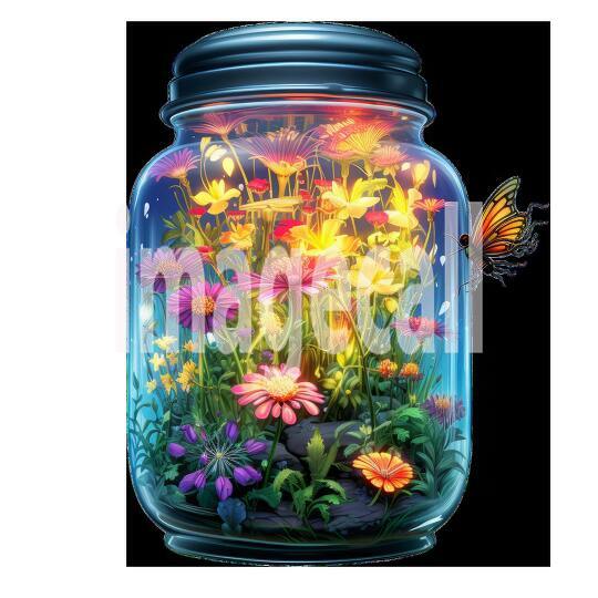 Clipart Windflower Jars 12300dpi