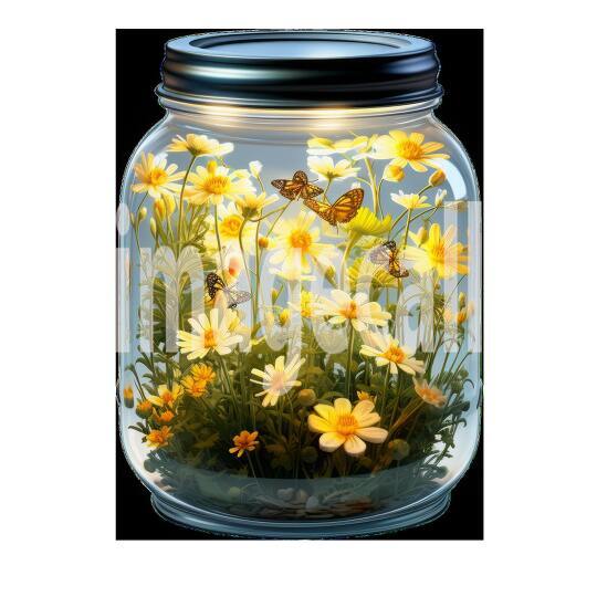 Clipart Windflower Jars 13300dpi