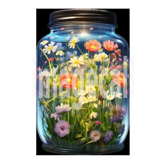Clipart Windflower Jars 3300dpi