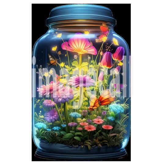 Clipart Windflower Jars 7300dpi