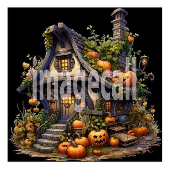 Clipart Witches Cottage (14)