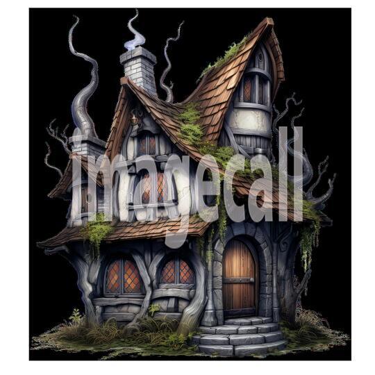 Clipart Witches Cottage (20)