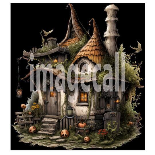 Clipart Witches Cottage (4)