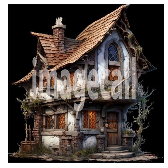 Clipart Witches Cottage (5)