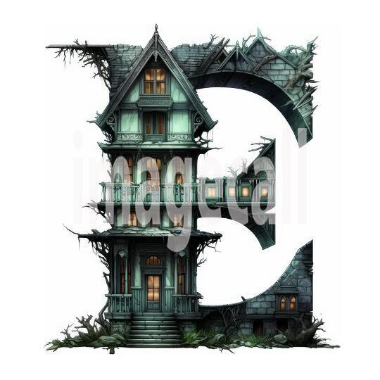 E Halloween Letters (9)