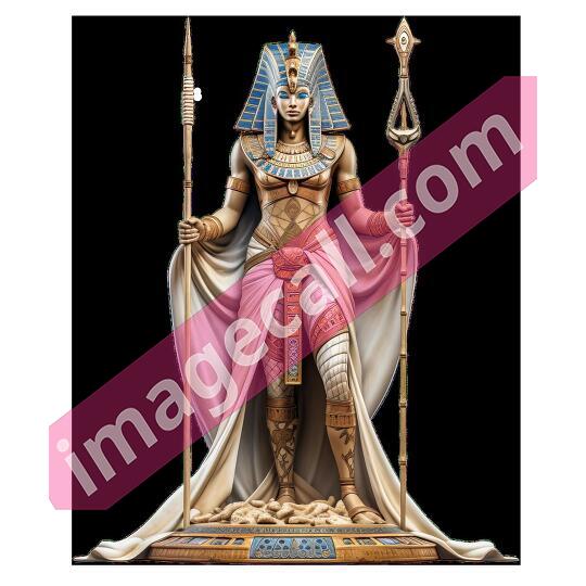 Egyptian Statues  (2)