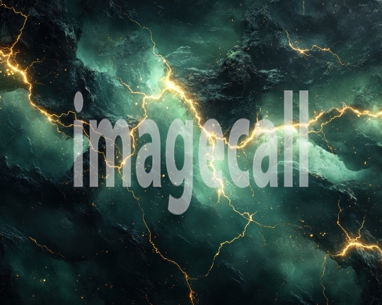EP0002 - Green Lightning Storm (4)- Destiny Backdrops