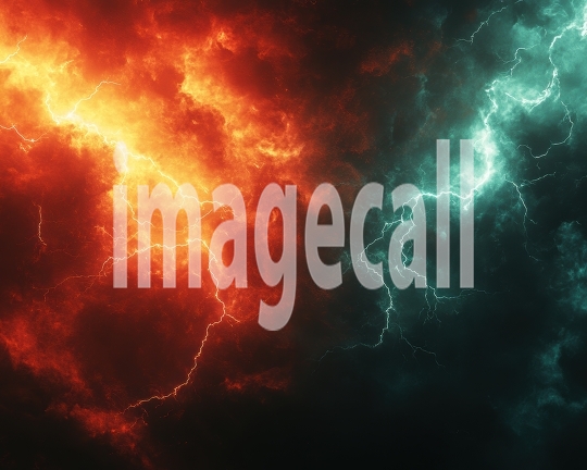 EP0003 - Red Green Lightning Storm (1)- Destiny Backdrops