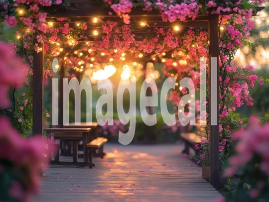 Fantasy Garden Pavilion (15)- Destiny Backdrops