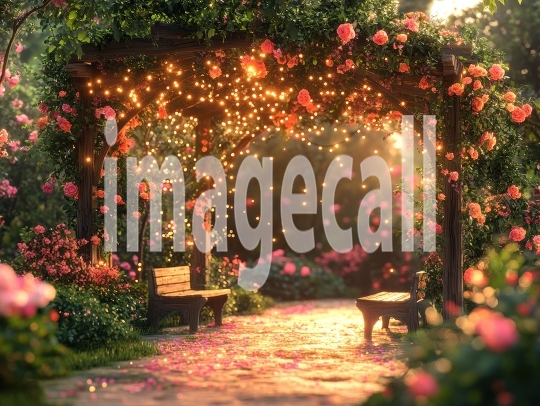 Fantasy Garden Pavilion (19)- Destiny Backdrops