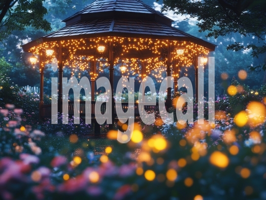 Fantasy Garden Pavilion (7)- Destiny Backdrops