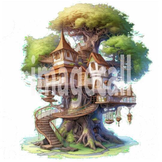 Fantasy Tree Houses (1)